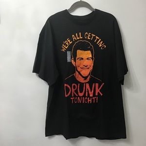 New Girl TV Series T-Shirt Men’s 2XL 100% Cotton Graphic Tee Schmidt Comedy